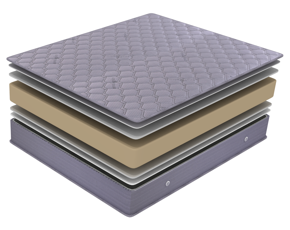 1. Терморегулирующая ткань Dormire Style2. Комфорт-слой хлопчатобумажная фибра3. Анатомический слой (вшит в чехол матраса) – пена Eliocell Soft 1,5 cm4. Ортопедический слой-основа – пена Eliocell Firm 16 cm5. Анатомический слой (вшит в чехол матраса) – пена Eliocell Soft 1,5 cm6. Комфорт-слой хлопчатобумажная фибра7. Борт матраса с аэраторами 1. Терморегулирующая ткань Dormire Style2. Комфорт-слой хлопчатобумажная фибра3. Анатомический слой (вшит в чехол матраса) – пена Eliocell Soft 1,5 cm4. Ортопедический слой-основа – пена Eliocell Firm 16 cm5. Анатомический слой (вшит в чехол матраса) – пена Eliocell Soft 1,5 cm6. Комфорт-слой хлопчатобумажная фибра7. Борт матраса с аэраторами