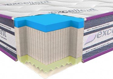 Матрац безпружинний Neoflex VISCOGEL 3D 140х190 см