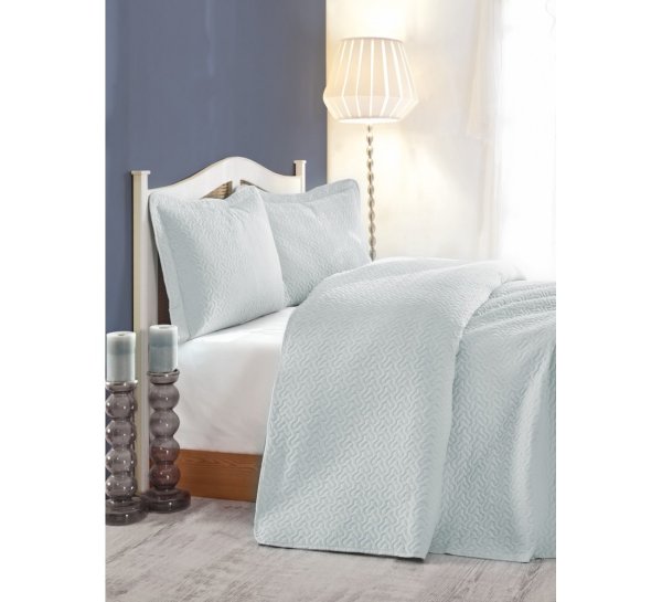 Покривало з наволочками Cotton Box Покривало Daily Mavi 240x260 + наволочки 50x70 2 шт (02007714)