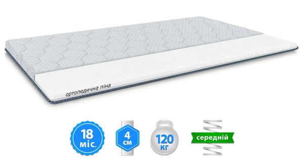 Матрац топер FREEDOM MINI / ФРІДОМ МІНІ 180х200 см