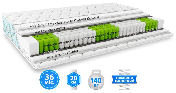 Матрац ALMA / АЛЬМА 90x200