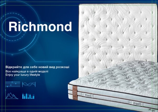Матрац Річмонд / Richmond Artisan 140x200