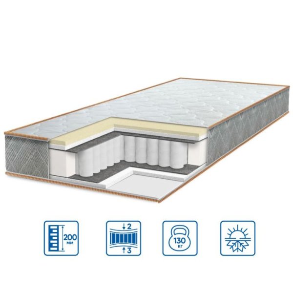 Матрас модель ULTRA "COMFORT" 90х190