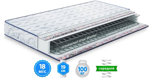 Матрац Largo LITE NEW / ЛАЙТ НЬЮ 80x200