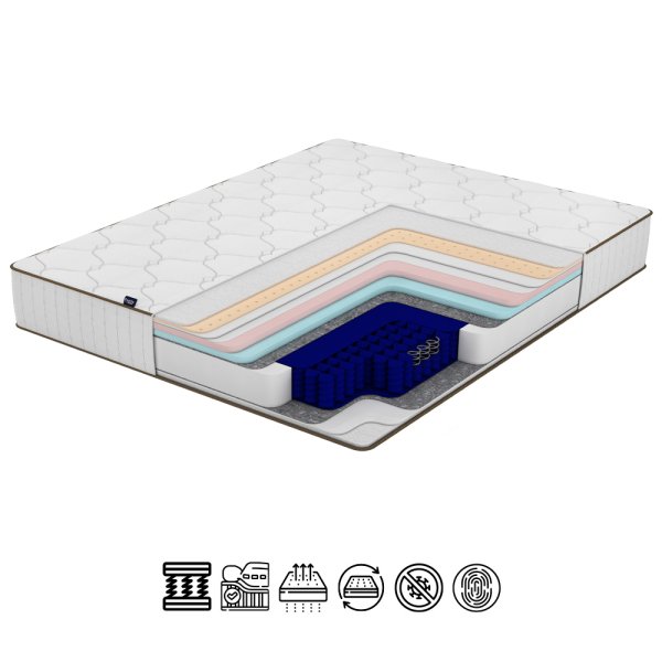 Матрац Prime Hybrid Quantum Collection 80х190