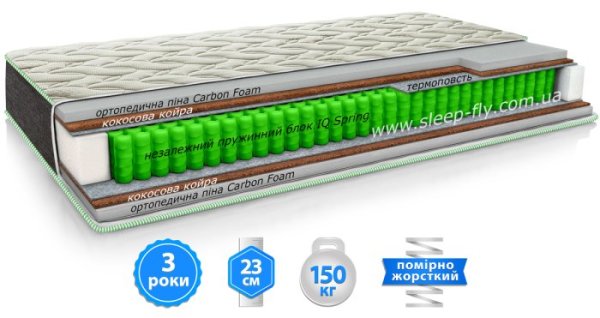 Матрас ORGANIC OMEGA 140х200