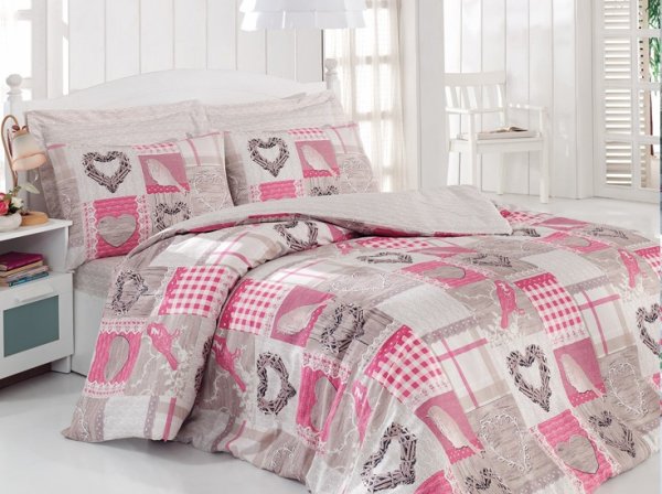 Постільна білизна Cotton Box EVA BEJ 200х220