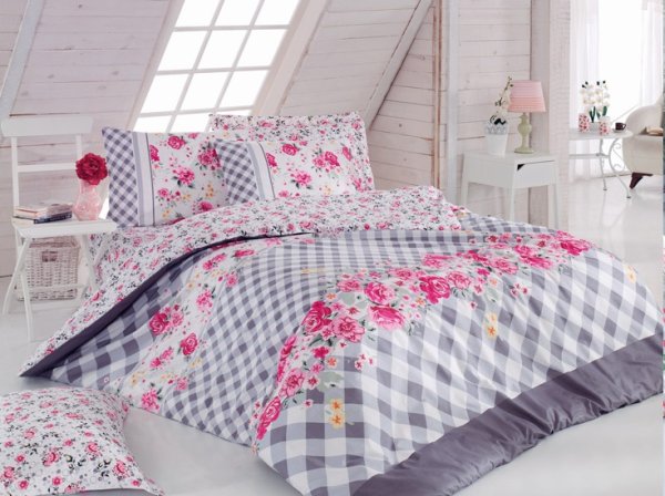 Постельное белье Cotton Box HELGA FUSYA 200х220