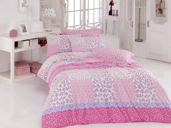 Постільне білизна Cotton Box SVETA PEMBE 200х220